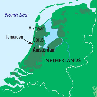 IJmuiden地図