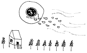 妖怪のイラスト