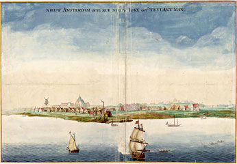 ニューヨークはかつてニューアムステルダムと呼ばれていた。